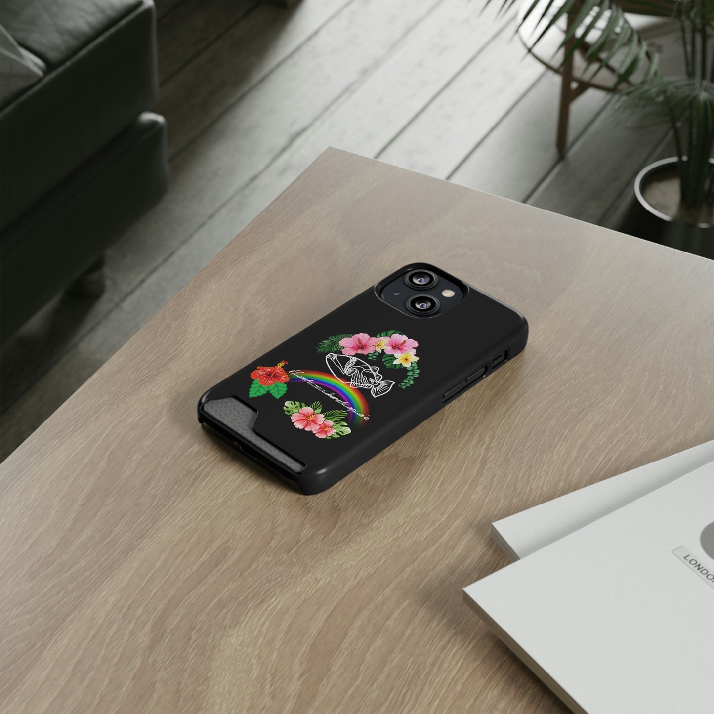 Humuhumunukunukuapuaa Phone Case With Card Holder